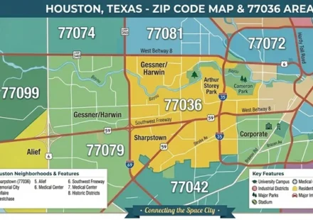 Houston Texas ZIP Code 77036