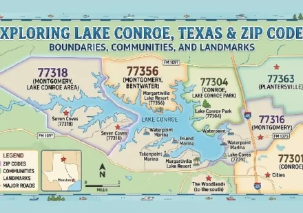Lake Conroe Texas ZIP Code