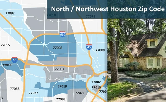 North Houston Texas ZIP Code