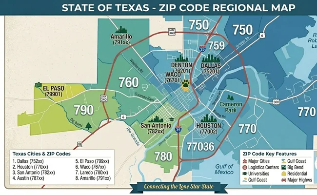 Texas ZIP Code