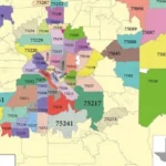 US ZIP Code Dallas Texas