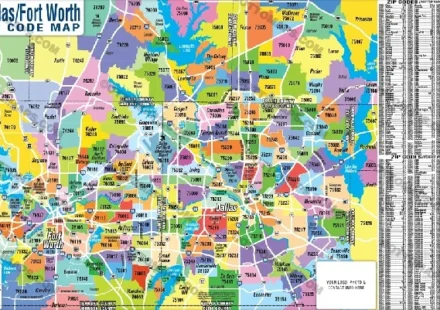 ZIP Code for Dallas Fort Worth Texas