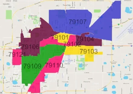 ZIP Code of Amarillo Texas