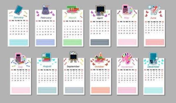 Texas School Calendar
