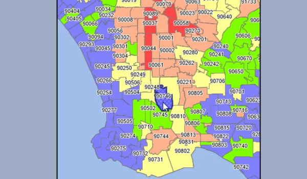 Los Angeles ZIP Code